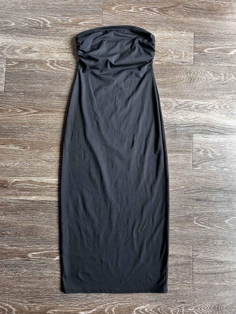 Aritzia Black Pencil Midi Skirt